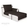 Easy-Going Reversible Chaise Lounge Couch Cover Water Resistant Sofa Cover