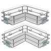 Nieifi Corner Shower Shelves Stainless Steel, Adhesive Shower Caddy Basket