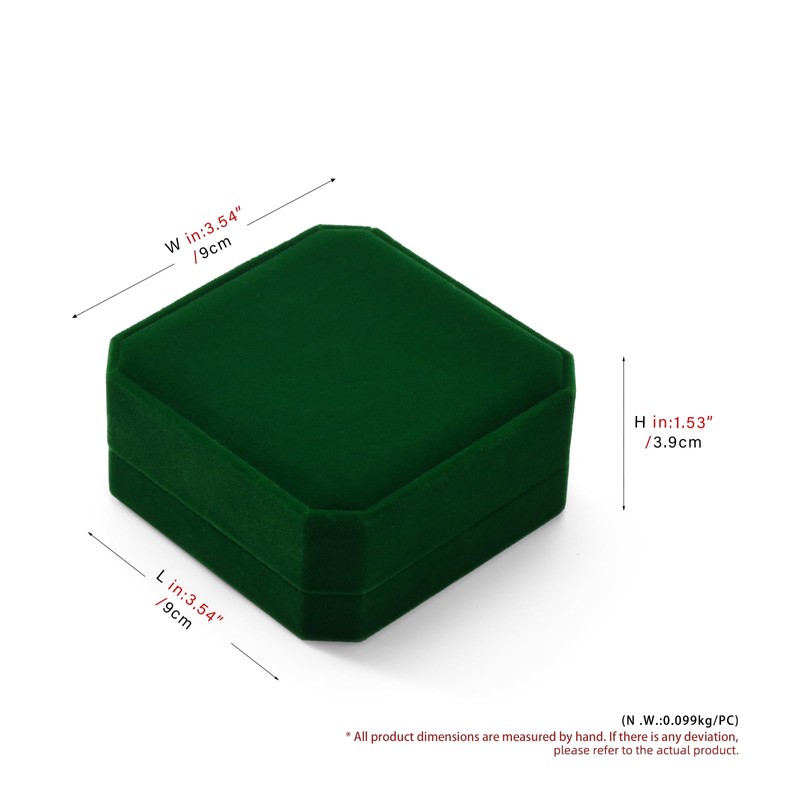 Oirlv Luxury Velvet Bangle Box for Storage & Gifting Elegant