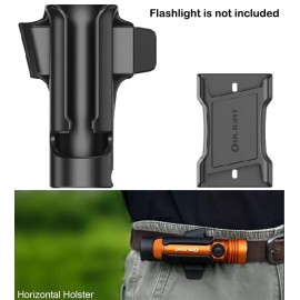 Olight Seeker 4 Pro Horizontal Holster, MCC Function, Conveniently Carry &Charge
