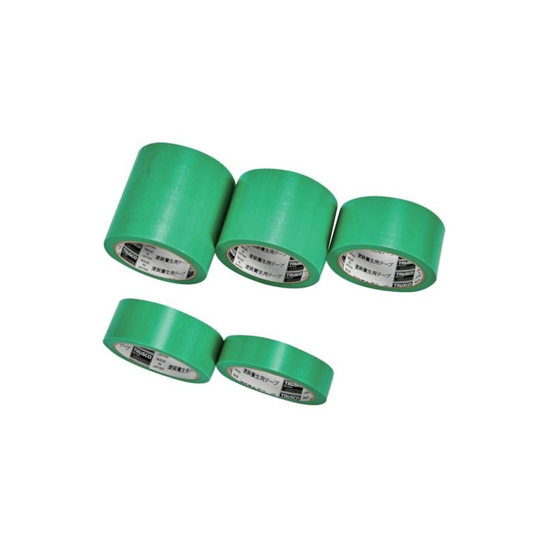 TRUSCO TYT3825-GN Paint Curing Tape, Green, 38X25