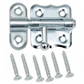 Bolt Door Bolt Furniture Bolt 30 mm Galvanised Silver