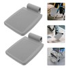 Beavorty 2pcs Wheelchair Footrest Pads Elevating Leg Rest Support for