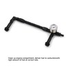 Braided AN6 Dual Feed Carb Fuel Line Double Pump for