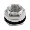 PDETVEO 1" Water Tank Connector, Stainless Steel Bulkhead Fitting Female