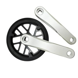 Kids Bike Crankset,152MM Crank Chainset 32 Teeth,Cranksets for Ebike Folding Bikes, Unisex