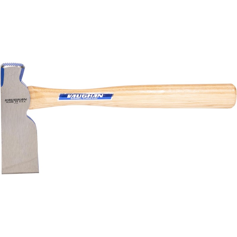 Vaughan Underhill Lathing and Drywall Hatchet, Hickory Handle, Polished Head,