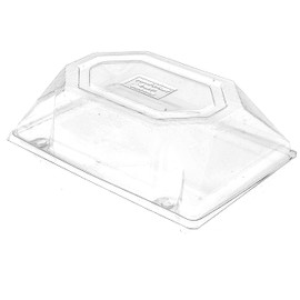 Corsage Creations Clear Corsage Box | Elegant Display Box for Corsages, Wristlets & Buttonholes | Protective Storage for Floral Arrangements | For Weddings & Special Events (11cm x 20.5cm x 13.5cm)