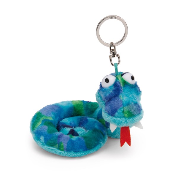 NICI Zsazsa Snake Key Ring 10 cm Blue Plush Companion