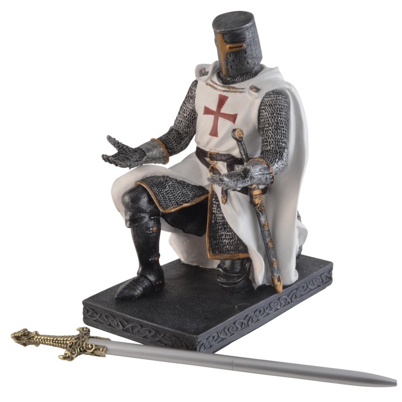 VOGLER Joh. Vogler GmbH Kneeling Knight for Tray with Sword