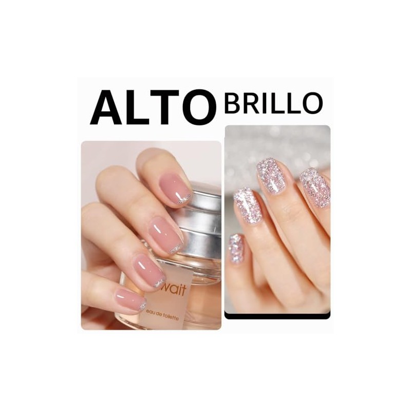GAOY - Capa superior de gel para esmalte de uñas