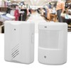KIMISS Driveway Alarms Wireless, Wireless Driveway Alarm Infrared Transmitter Doorbell