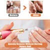 Ceramic Nail Drill Bit, 3/32'' Professional Acrylic Nail File Flame