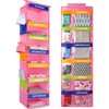 Woanger 2 Pcs Weekly Hanging Clothes Organizer for Kids 11.8