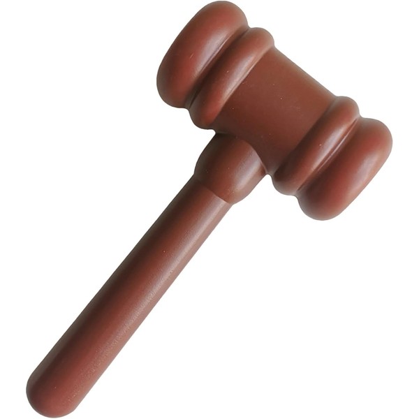 Brown Cartoon Wooden Judge Gavel,Cute Courtroom Gavel,Judge Gavel Costume Accessory