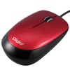 Nakabayashi MUS-UKT114R Digio2 Wired Mouse 3 Buttons Red