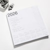 russell+hazel 2026 Smart Deck Desktop Calendar, Undated Weekly, 100 Perforated