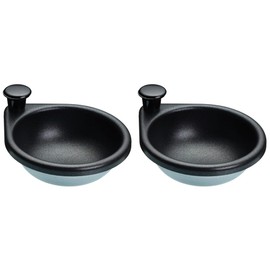 KitchenCraft Non Stick Egg Poacher Cup for Single Egg, Metal, 7 cm (2.8")