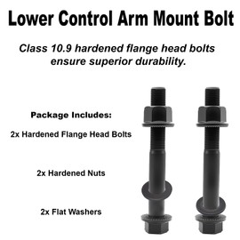 Front Lower Control Arm Mount Bolt "H" kit for Toyota 4Runner (1996-2021), Lexus GX460 (2010-2021), Lexus GX470 (2003-2009), Toyota FJ Cruiser (2007-2014)