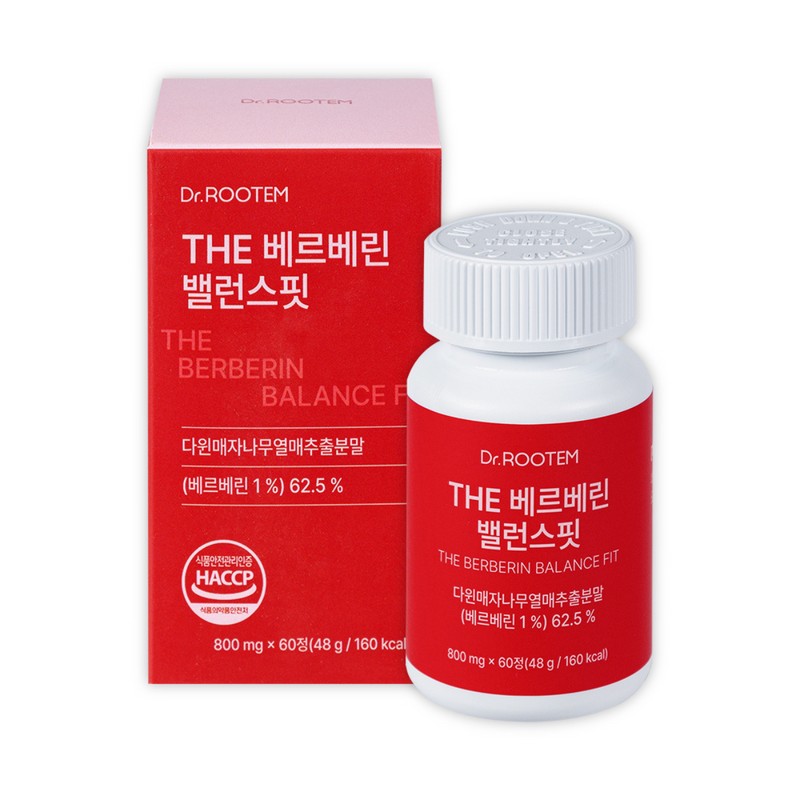 Dr. Rootem THE Berberine Balance Fit Barberry Fruit Extract 60
