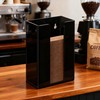 Baosia Coffee Cup Sleeve Organizer Rack-Acrylic Collar Holder Storage for