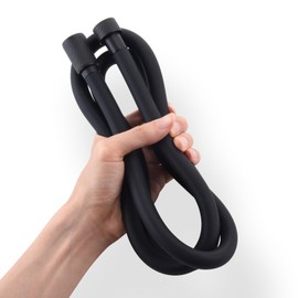 Silicone Shower Hose Explosion Proof Anti Winding Soft Shower Head Hose Extra Long Used In Showerheads Spray Bidet Bathing Toilet Cleaning Pet Black Rv Shower Hose Replacement Bidet Hose 59 Inches