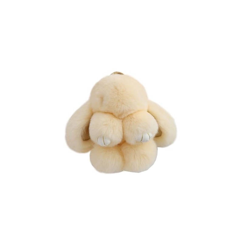 Soft Fluffy Rabbit Keyring Cute Plush Rabbit Key Ring Plush