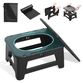 HHuanwfer In-car Portable Toilet Collapsible Potty, Emergency Toilet, Temporary Potty For Outdoor Camping, Road Trips, Traffic Jams, Boating And Fishing