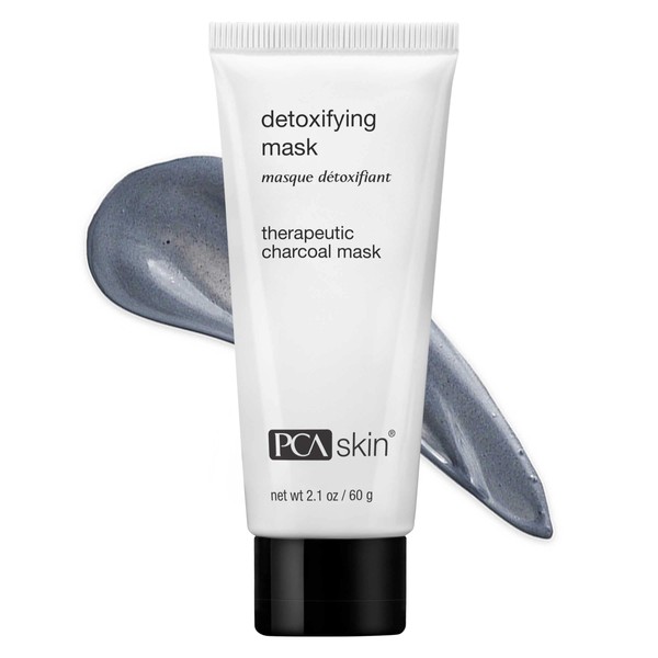 PCA SKIN Detoxifying Skin Care Face Mask - Charcoal & Clay Skincare Facial Treatment for Minimizing Pores & Blackheads (2.1 oz)