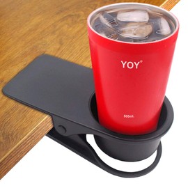 HOLLIHI Drink Bottle Holder Clip for Table Office