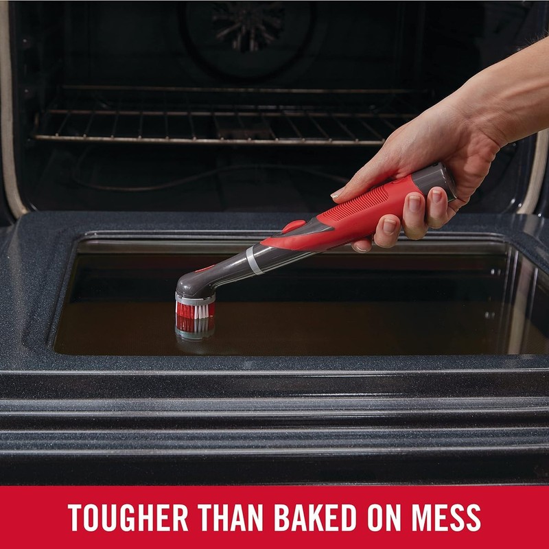 Rubbermaid Reveal Power Scrubber with Multi-Purpose & Grout Head, Cordless