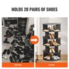 Happybuy 5-Tier Rotating Shoe Shelf Tower, 360° Spinning Shoe Display,