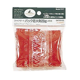 Captain Stag M-7377 Fire Dart Pack Fire Starter, 0.7 oz (20 g), Set of 4