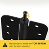 KOLET Self Closing Door Hinges, 4 x 4 Inches Door