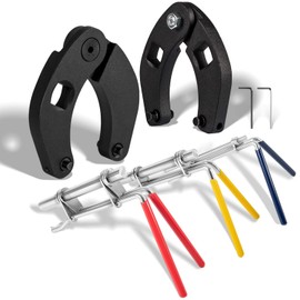 3 Pack Hydraulic Seal Installation Tools & 1266 Adjustable Gland Nut Wrench & 7463 Small Universal Gland Wrench, Hydraulic Cylinder Spanner Wrench Piston Repair Seal Kit, Farm & Construction Equipment