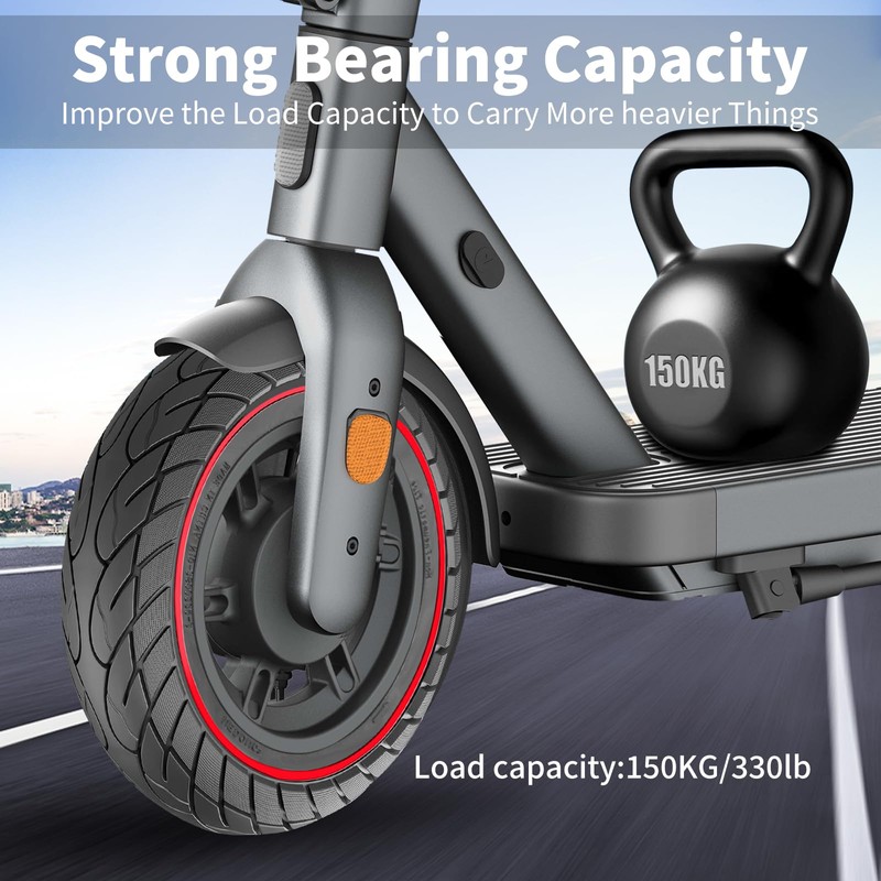 BANGTING 2-Pack 10x2.125 Tubeless Scooter Tires - Fits Models: 8.5x2.0,