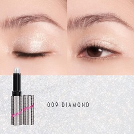 TIMEPHORIA Illumina Sombra de Ojos en Barra, 009 Diamond - Blanco Lunar, Brillo de Diamante de Alto Impacto, Textura Jelly Refrescante, Resistente a Pliegues y Humedad.