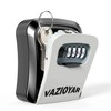 Vazioyar Key Lock Box for Outside, Portable Waterproof Wall Mounted