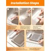 Foldable Sink Strainer with 100 Mesh Bags & Strong Suction
