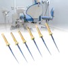 6pcs F1 Endodontic Canal Files Stretchy Metal Portable Rustproof Endodontic