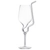 Straw Wine Glass, Spiral Vampire Wine Glass | 16oz |