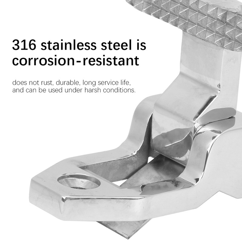 316 Stainless Steel Hardware Accessories Foot Rest Yacht Ship Amesiality