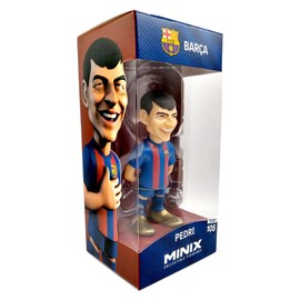 MINIX Collectible Figurines, FCBARCELONA Pedri, 12 cm Collectible Figure, from 17+ Years, German