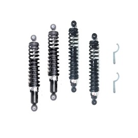 4 DTA Complete Coil-over Springs Shocks OE Replacement Compatible With 1998-2004 Honda Foreman 450 TRX450 4x4 Front and Rear