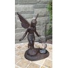 Cast Iron Fairy Rain Gauge