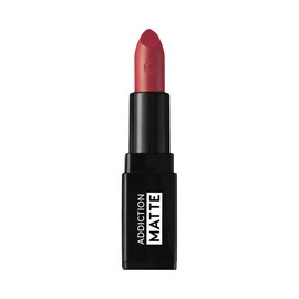 ésika - Color Addiction Labial Mate Rosa Petal 4g, Labial 8 Horas, Textura Ultrasuave, Aporta Hidratación, Más Color, Suavidad y Cremosidad, Acabado Mate, Fórmula Mejorada, con Aceites Naturales