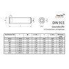 Set Screws Stainless Steel A2 Set Screws Worm Screws with