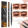 2-in-1 Microblading Eyebrow Pencil Wet and Wild Eyebrow Pencil Waterproof