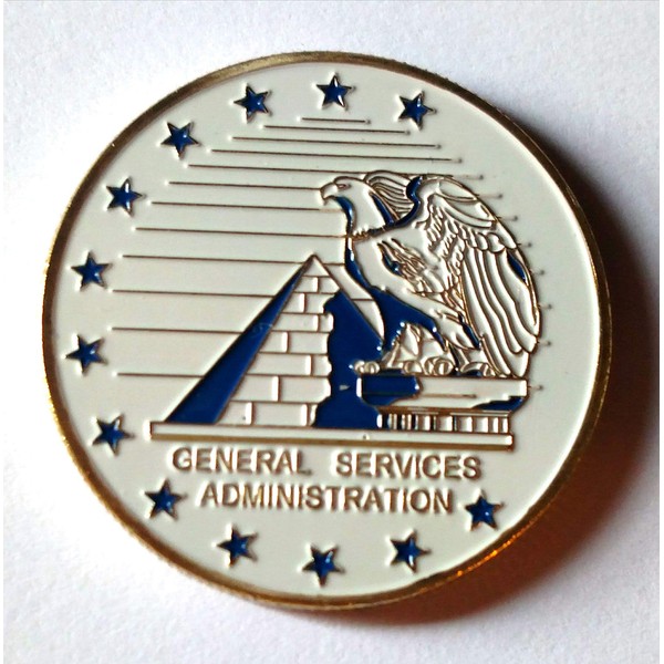 GSA Government Services Administration Colorized Challenge Art Coin