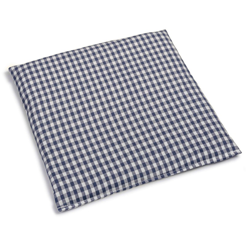 Grain Pillow 19 Organic Fabric Blue/White, , ,